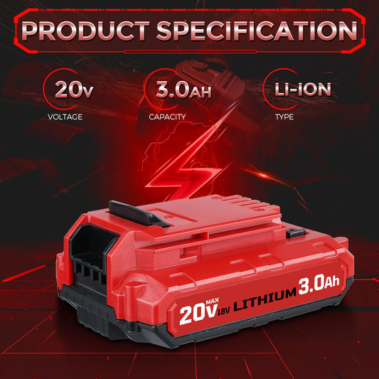20V Li-ion Replacement Battery T82140