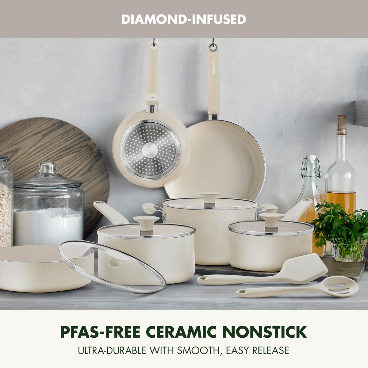 12 Piece Ceramic Nonstick Cookware Set N3871