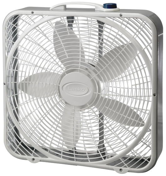 20 Inch 3-Speed White Box Fan I8732