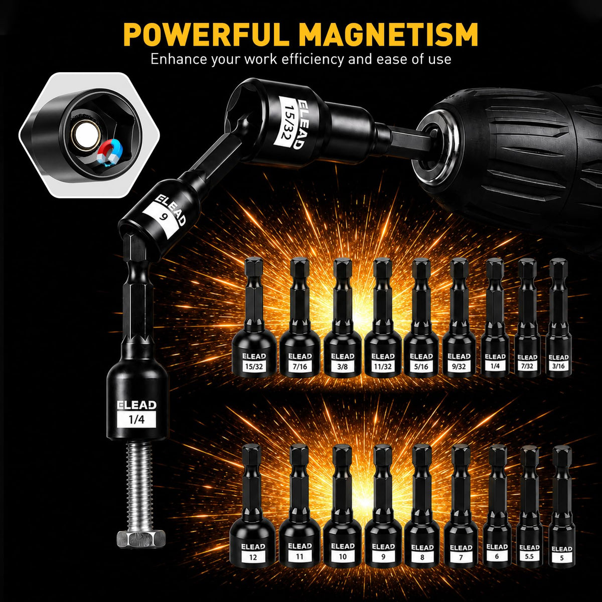 148-Piece SAE/Metric Mechanics Tool Set M4621