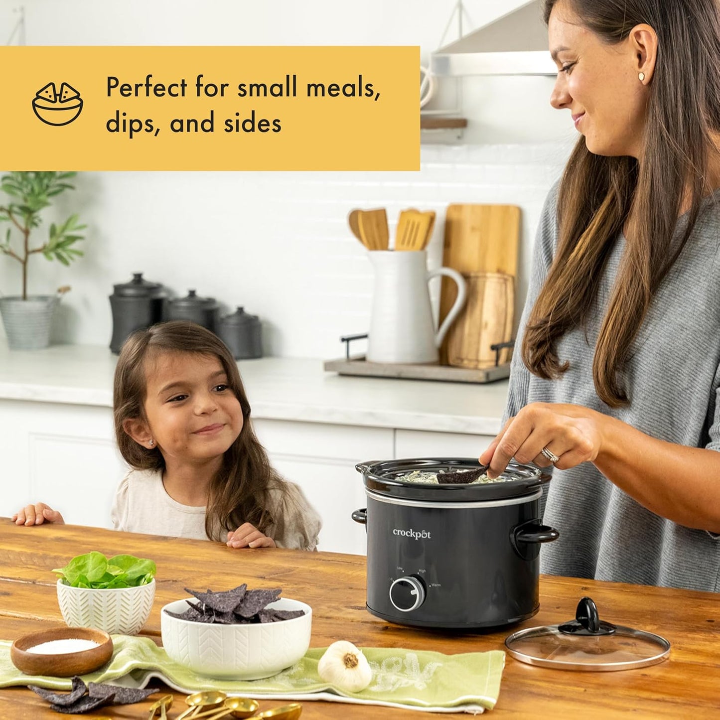 2 Quart Mini Slow Cooker – Classic Compact Cooker - Curated Catalog S9 RD