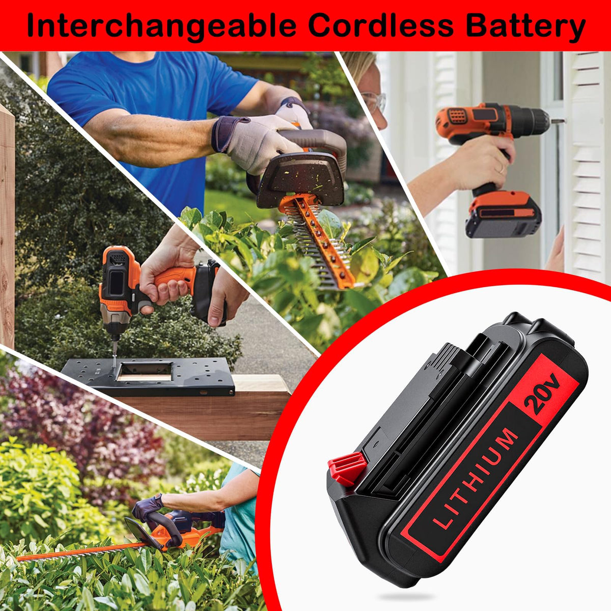 20V Max 4.0Ah Lithium Battery 2-Pack S854843