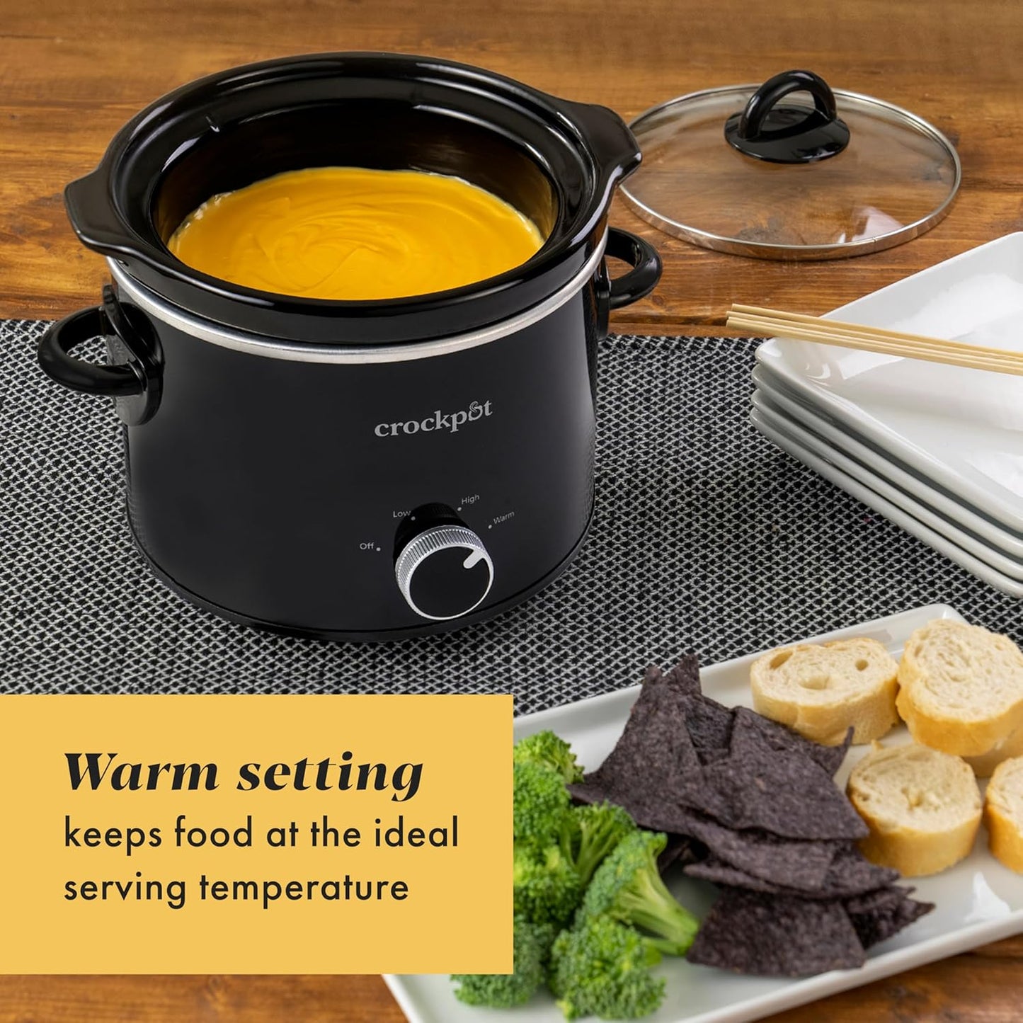 2 Quart Mini Slow Cooker – Classic Compact Cooker - Curated Catalog B0 3C