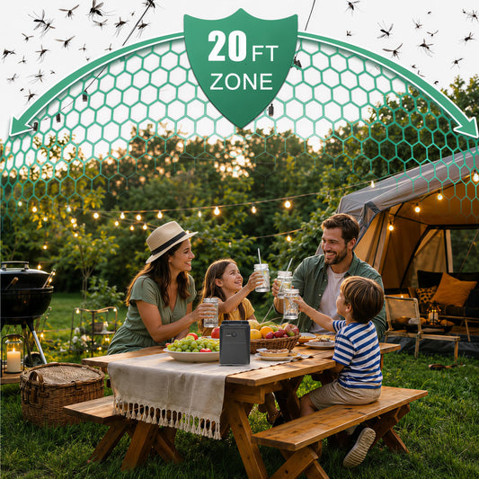 2-in-1 Rechargeable Mosquito Repellent Outdoor C174